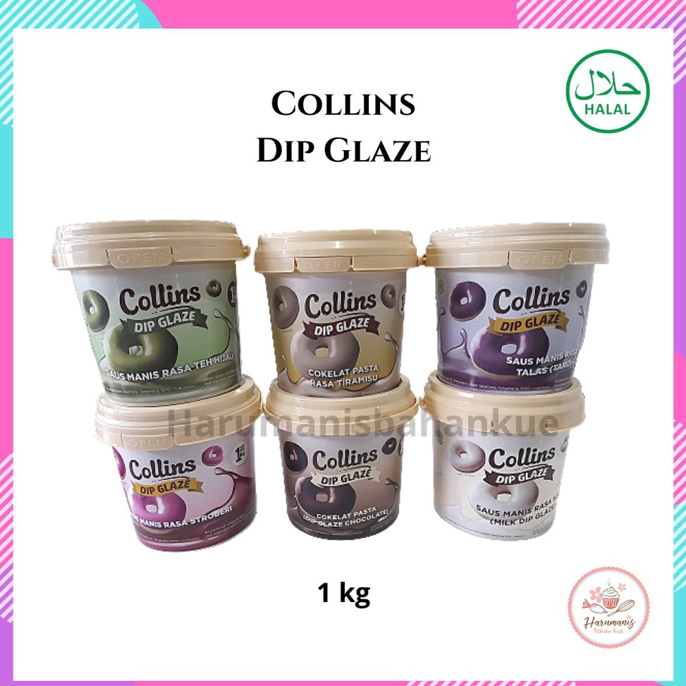

Best Pr0duk Collins Dip Glaze 1kg [24]