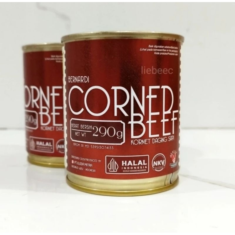 

Bernardi 290 Gram Corned Beef / Kornet Daging Sapi 290g