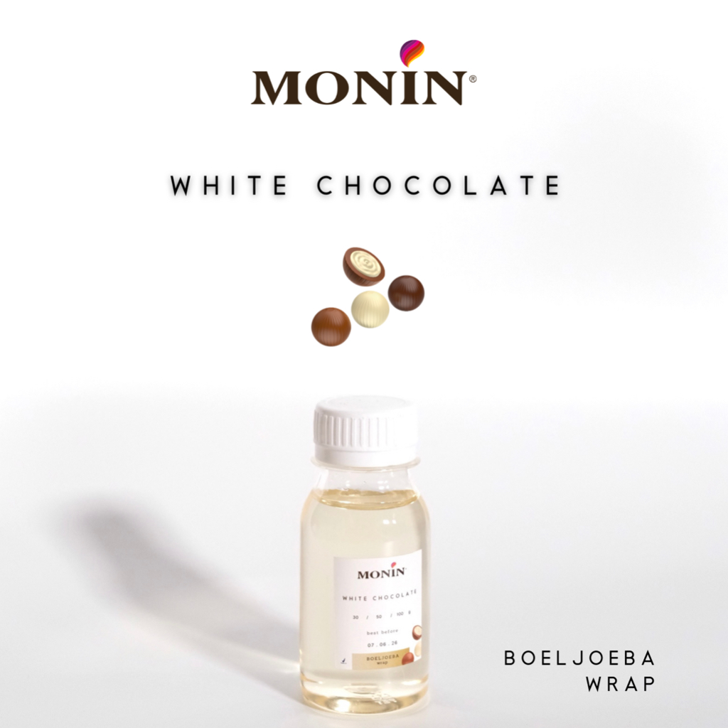 

Monin White Chocolate Syrup Repack [30, 50, 100] g