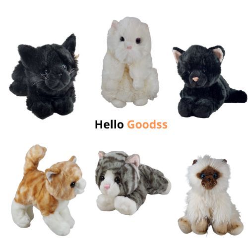 Boneka Binatang Kucing Cat Hitam Himalaya Cute Unik Soft - Ukuran M