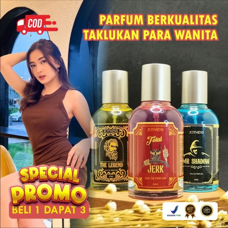 30ml Joymens, parfum cowok original