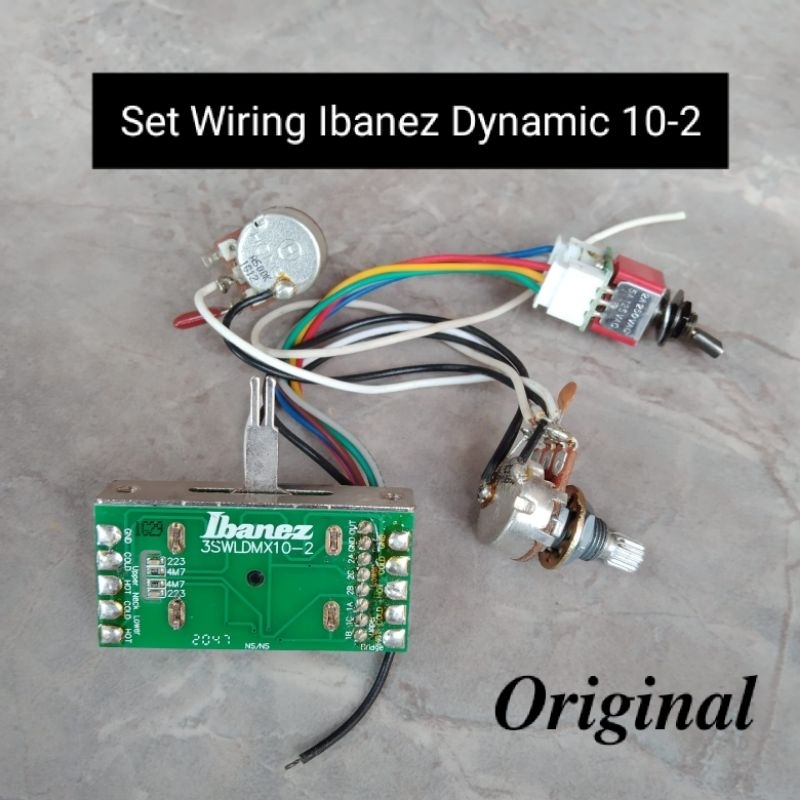 set Wiring Ibanez Az Dynamic 10-2 switch 3SWLDMX10-2 Ibanez