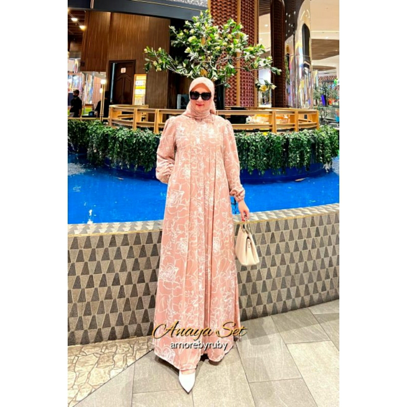 gamis Anaya set Amore by ruby