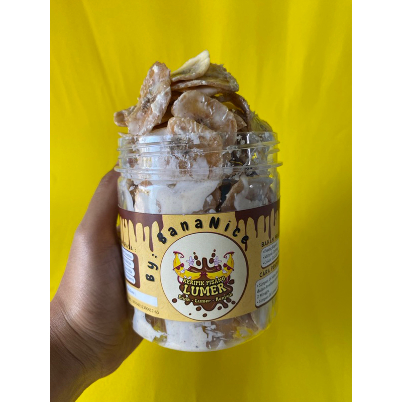 

BanaNice Keripik Pisang Lumer Viral Varia Rasa Tiramisu 210gr