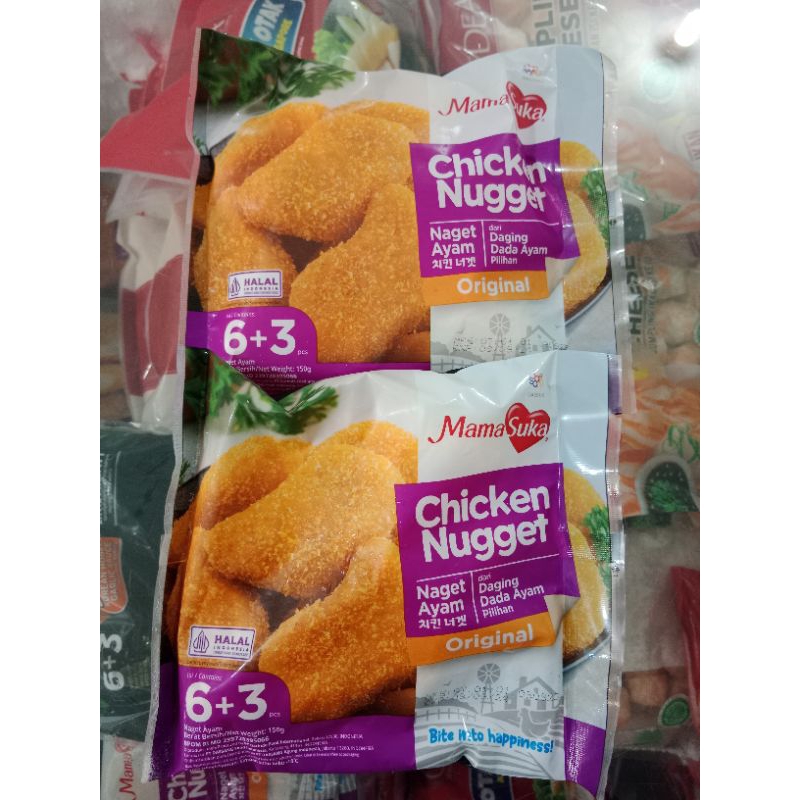 

Chicken nugget original mama suka 150 gr