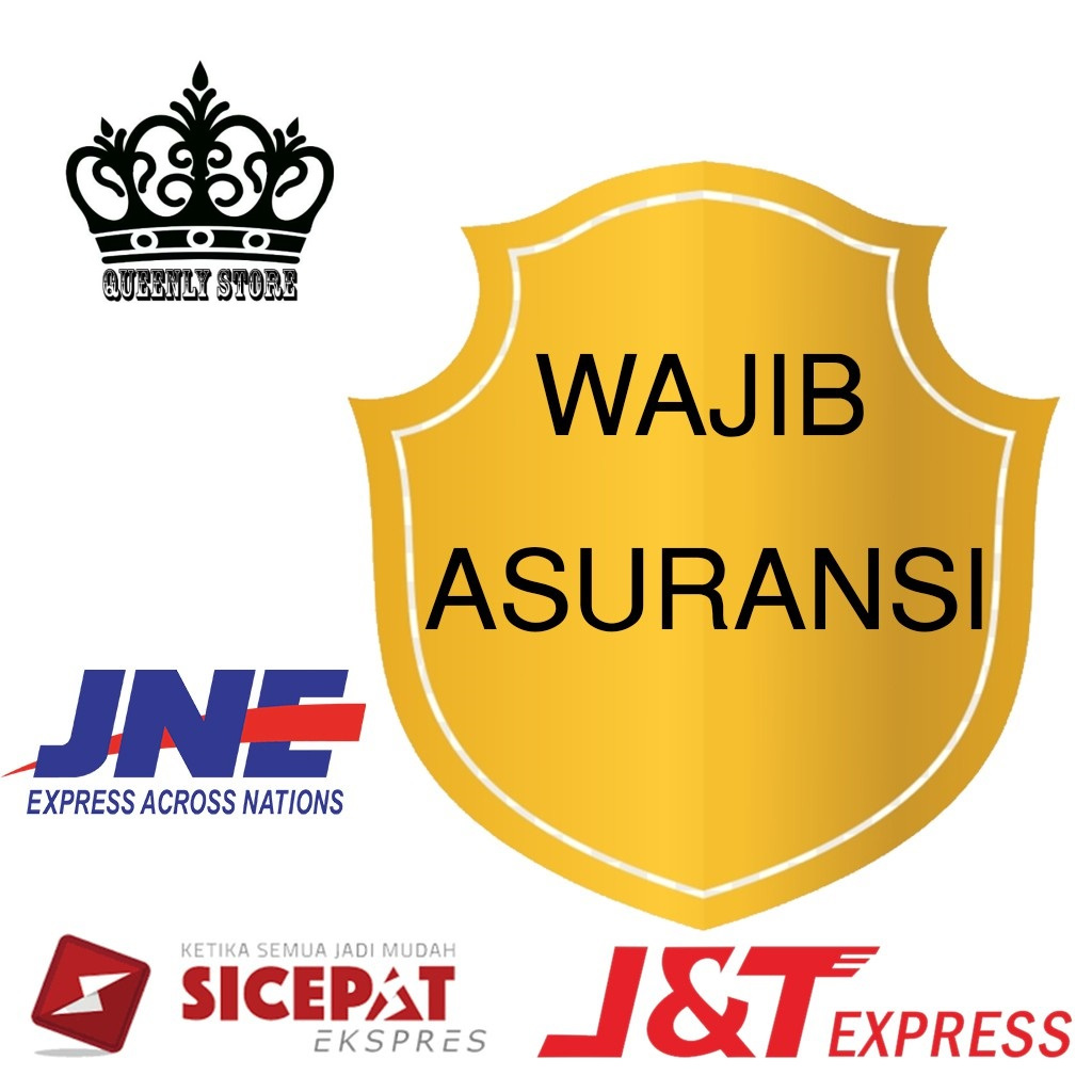 WAJIB Asuransi Pengiriman JNE | J&T | SiCepat | Shoppe Express | Gosend | Grab Express (Handphone & 