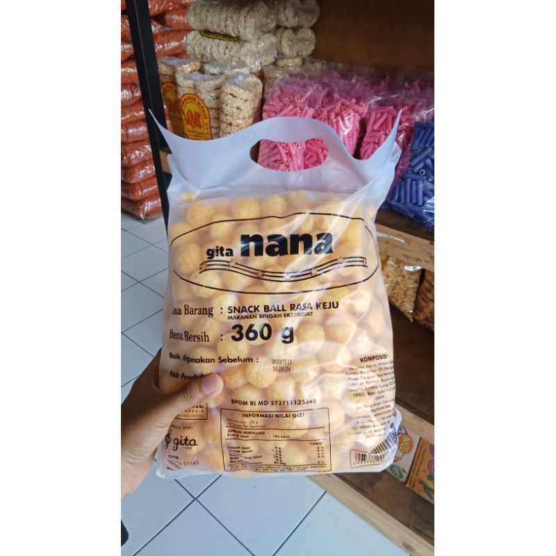 

Snack ball keju