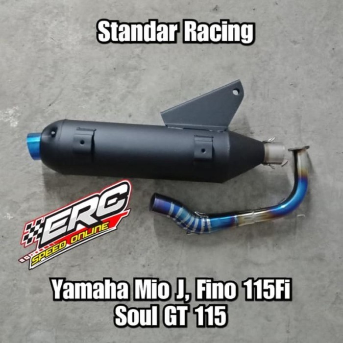 KNALPOT WRX STANDAR RACING MIO J - XRIDE 115 - FINO115 - MIO GT