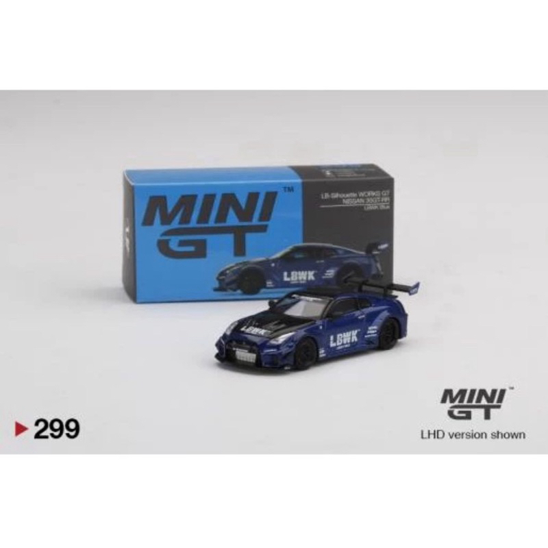 Mini Gt LB Silhoutte Works GT Nissan 35 GT-RR Lbwk Blue 299
