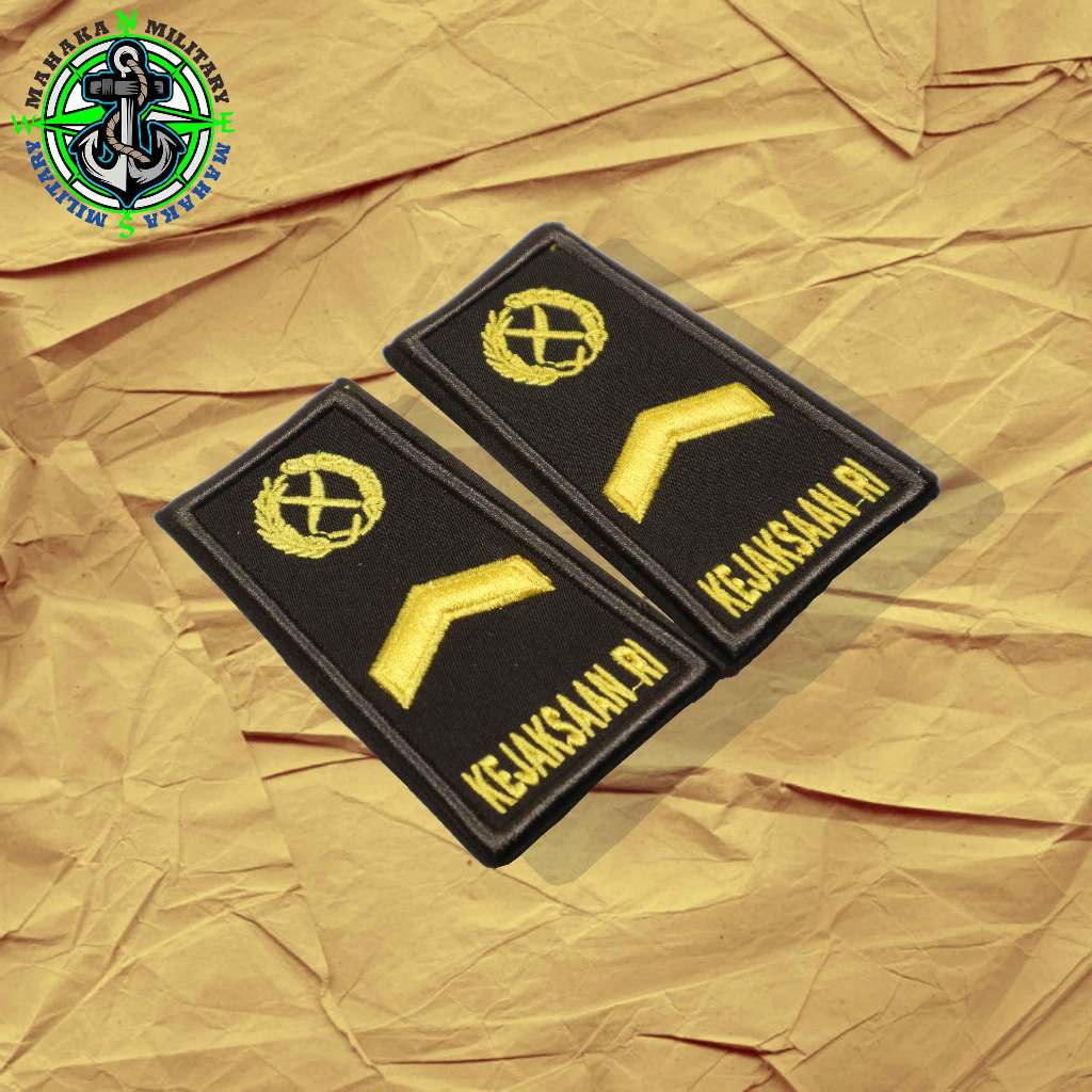 PANGKAT KEJAKSAAN 2A BORDIR KEJAKSAAN RI TU