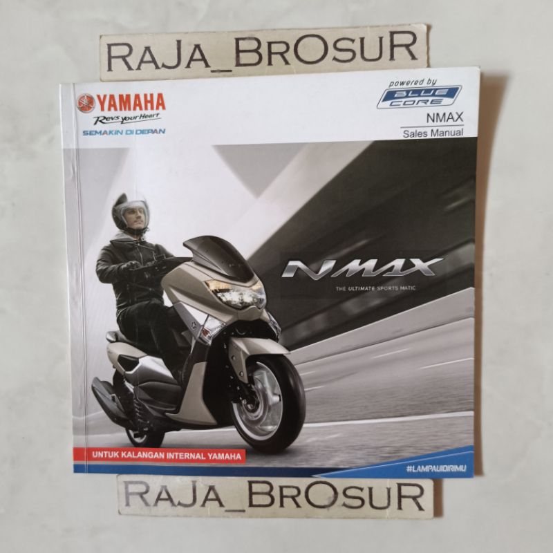 Buku Sales Manual/Poster brosur katalog booklet Yamaha NMAX/N MAX 155 2015