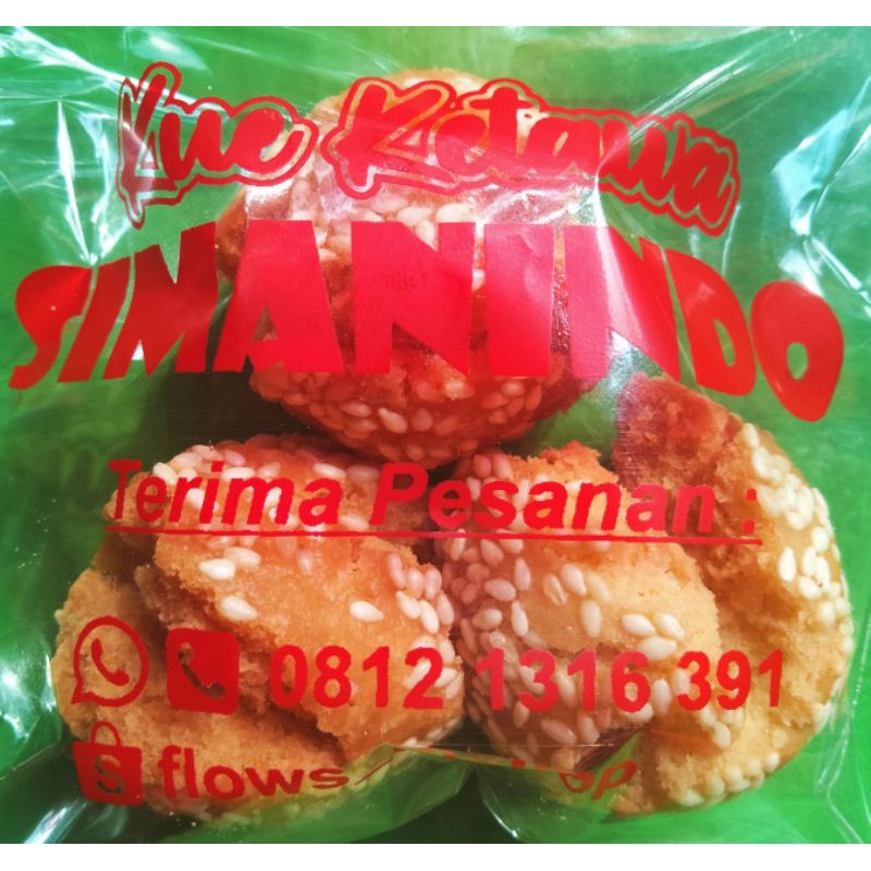 

kue ketawa simanindo isi 3 pcs 40 gr kemasan ekonomis ( minimal order 3 bgks)