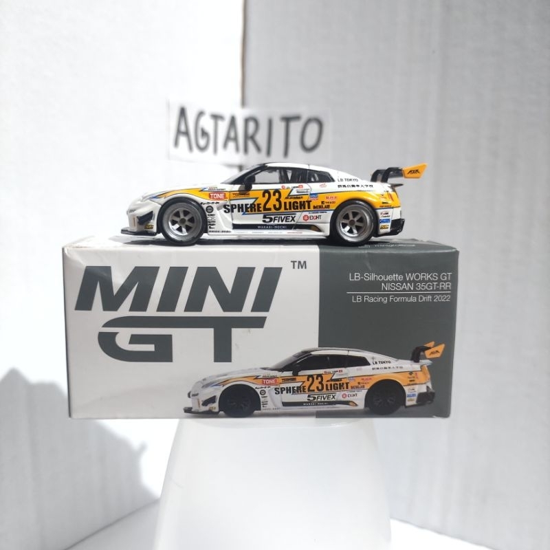 Mini GT 491 LBWK Nissan GT-R R35 Formula Drift 2022