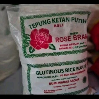 

Tepung Ketan Putih / Rose brand 500gr