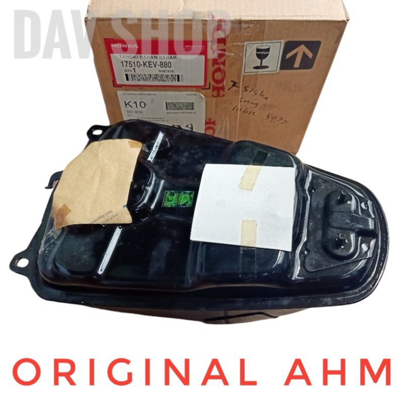 FUEL TANK/TANGKI BAHAN BAKAR SUPRA X LAMA XX V FIT LAMA 100 ORIGINAL AHM 17510KEV880