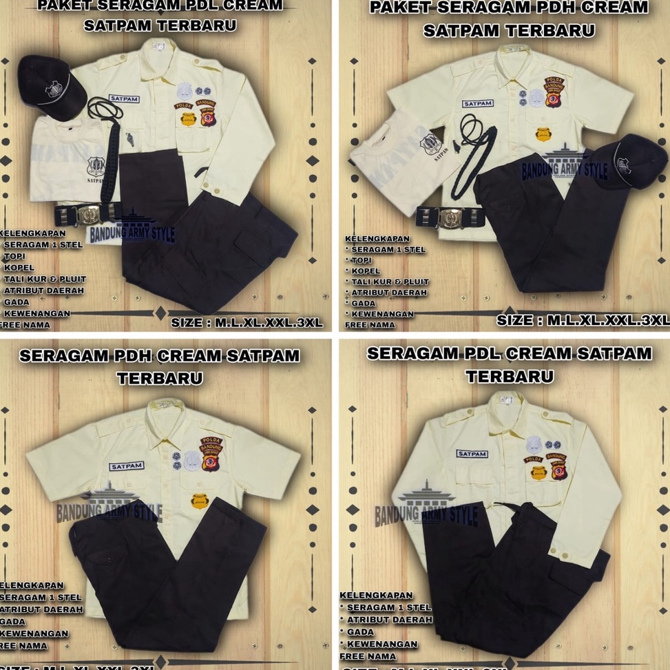 Makin larisI3u8T SERAGAM SATPAM TERBARU CREAM. PDH SATPAM CREAM.PDL SATPAM CREAM TERBARU 2023.SATPAM