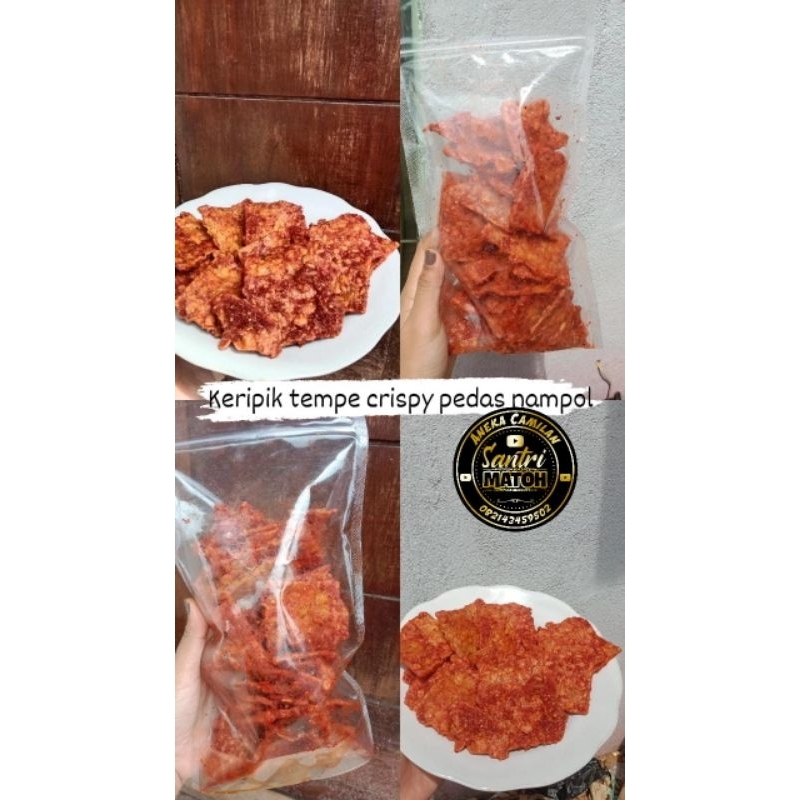 

Tempe Krispi Santri Matoh Pedas dan Original