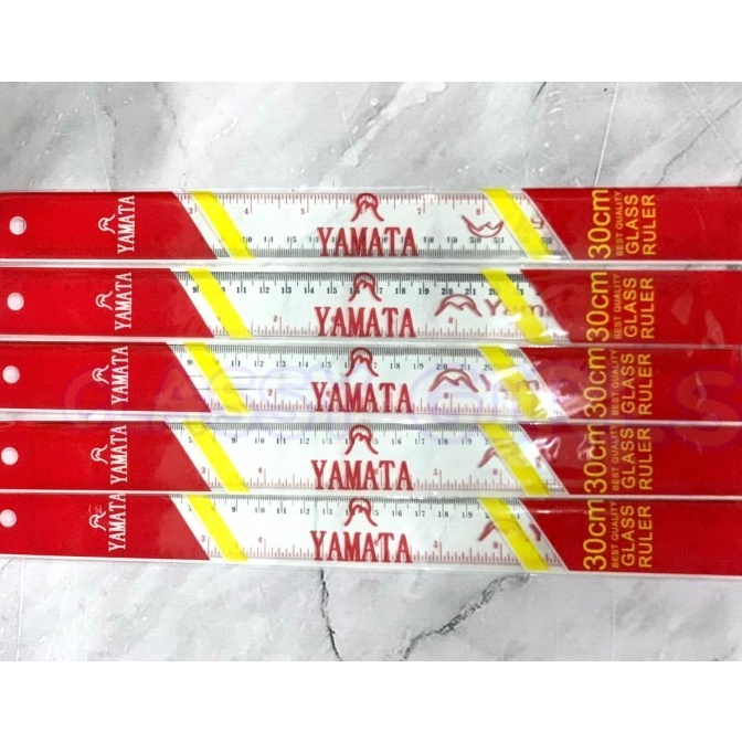 

Diju@l Mur4h Penggaris yamata 30cm isi 1 Box 12 pcs / Penggaris 30 cm plastik mika bening murah Discount