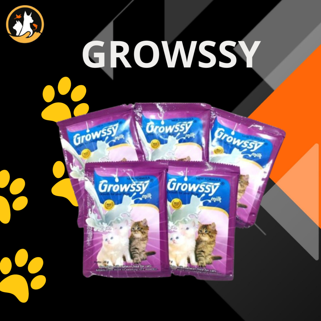 GROWSSY MILK SUSU KITTEN- susu kucing kitten murah (0-2 BULAN)