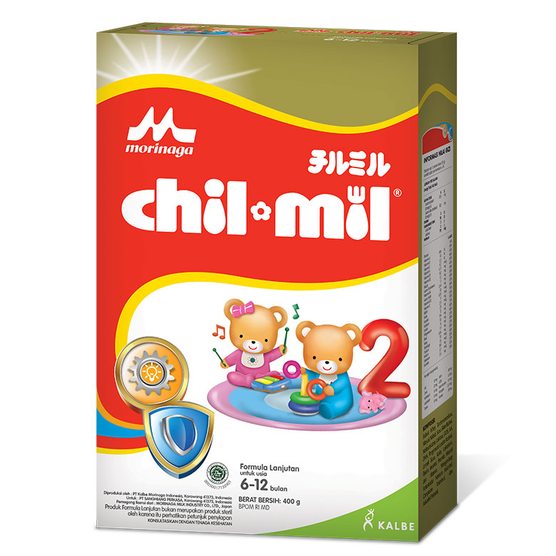 SUSU MORINAGA CHIL MIL CHIL-MIL CHILMIL TAHAP 2 USIA 6-12 BULAN 400 GR