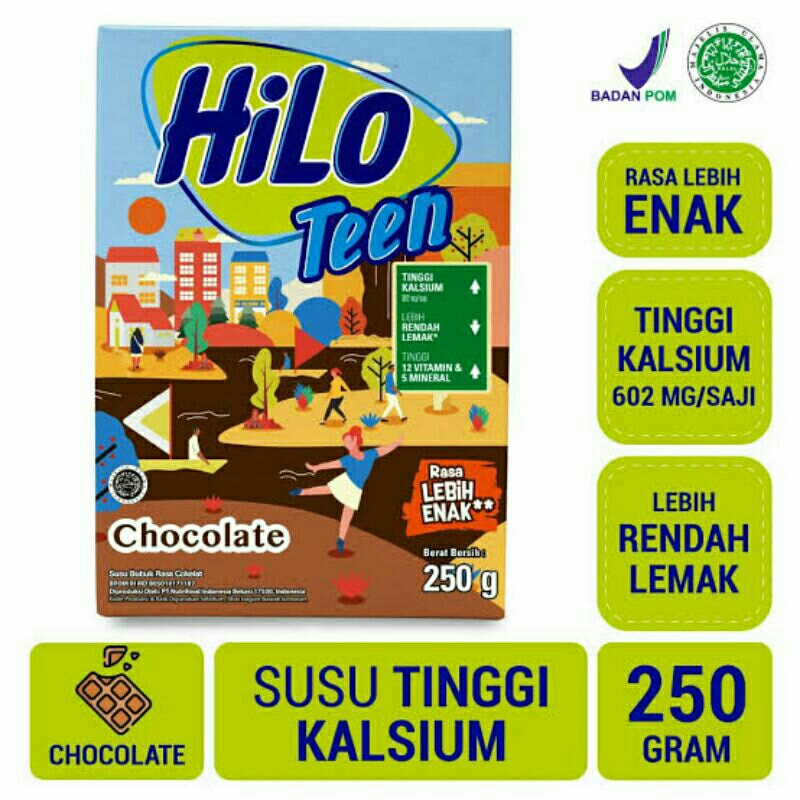 

HiLo teen susu coklat 250g