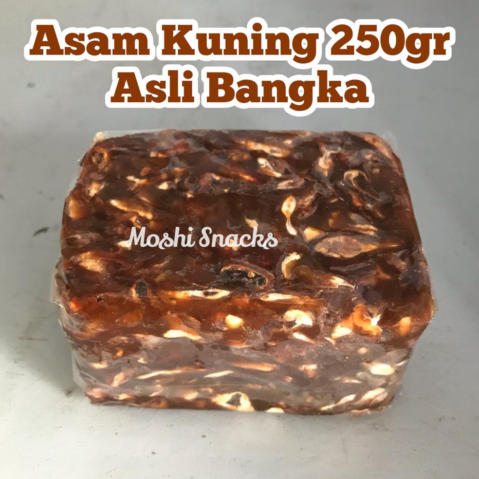 

Terl4ku. Asam Kuning Asli Bangka 250gr / Asem Bangka / Tamarind Langsung Order Gan