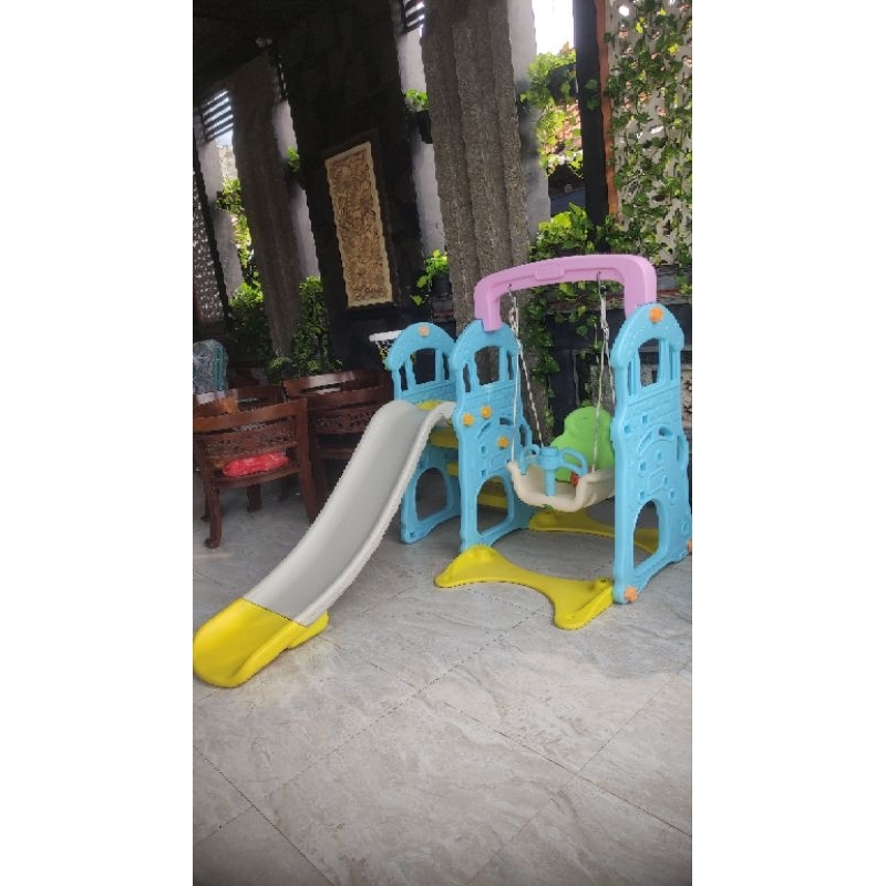MURAH PARKLON FUN SLIDE SWING PEROSOTAN PROSOTAN AYUNAN PLAYGROUND MAINAN ANAK PRELOVED BEKAS LITTLE