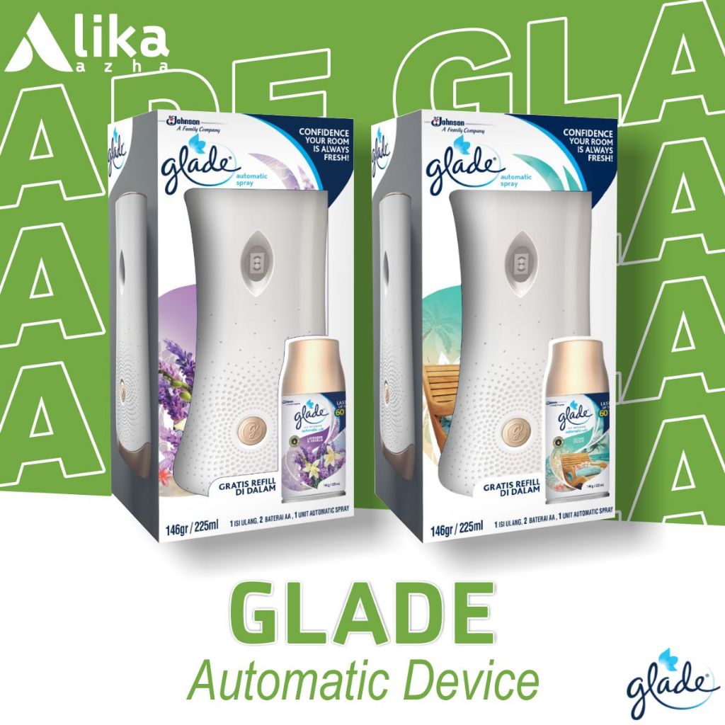GLADE Automatic Spray Pengharum Ruangan 225ml