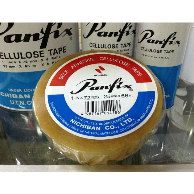 

Produk Keren.. selotip panfix 1inchix72 yard 63