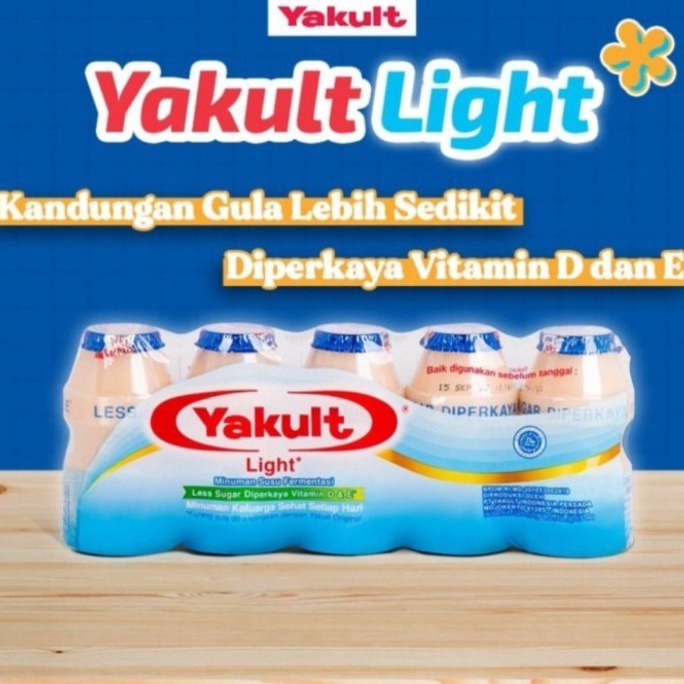 

B@u Yakult Light / Minuman Probiotik Rendah Gula / Yakult Less Sugar [20]