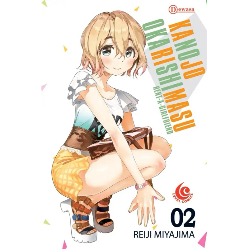 buku komik kanojo okarishimaru rent a girlfriend vol 2