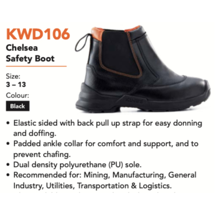 DISKON KINGS SEPATU SAFETY KWD 106X SAFETY BOOT KINGS