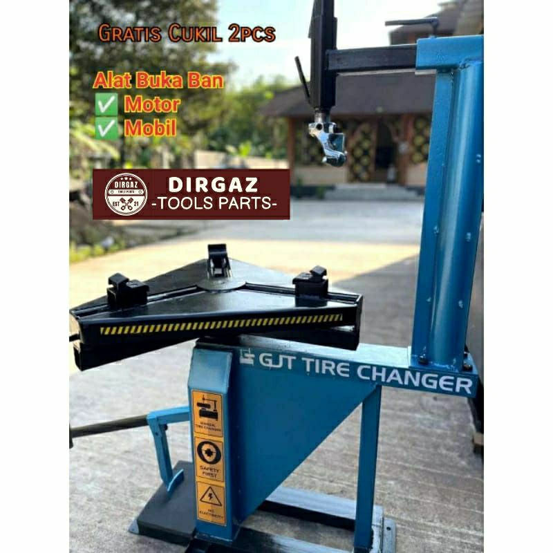 Alat buka ban motor mobil tire changer manual