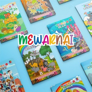 

Buku Mewarnai Menggambar Membaca Menulis Edukasi Anak