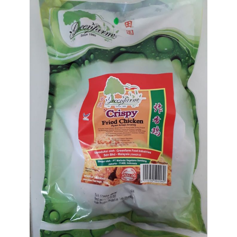 

CRISPY FRIED CHICKEN GREENFARM VEGETARIAN