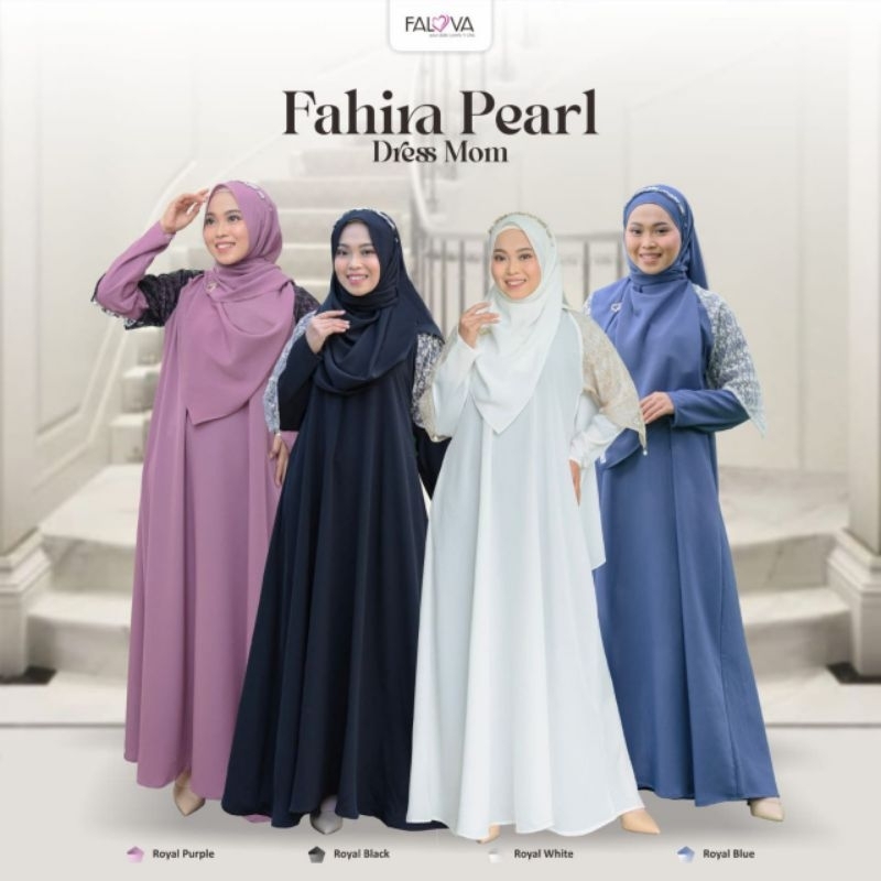 FAHIRA PEARL by FALOVA [FARHAN FAHIRA FAMILY IED SERIES SARIMBIT 2024] [dress mom]