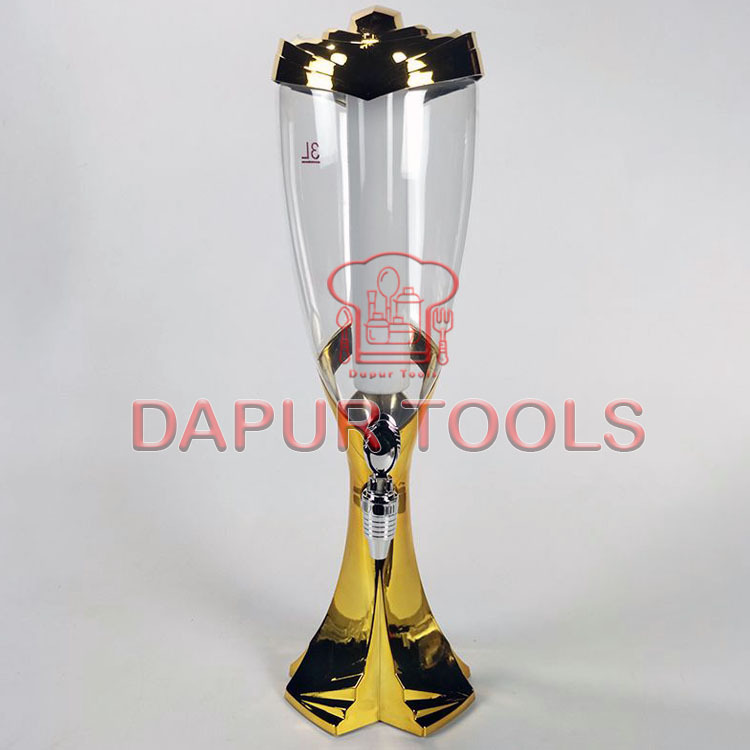 3L Beer Tower Dispenser / Tower Bir / Botol Beer Minuman / Drink Tower