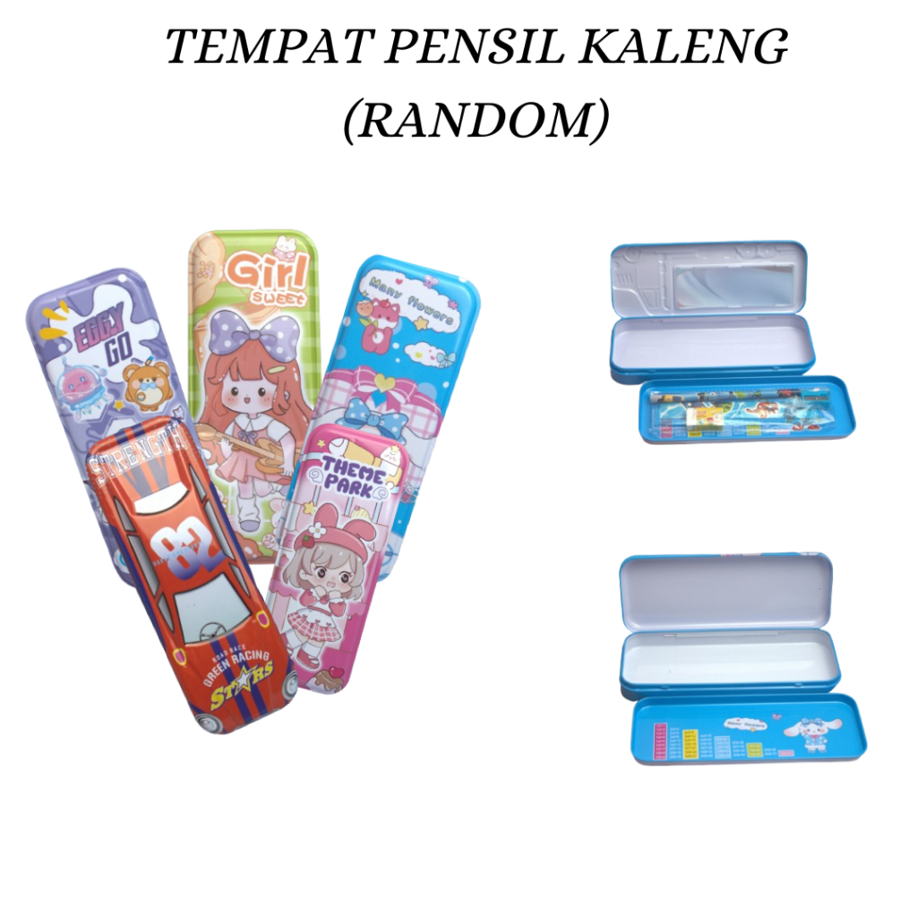 

[ CUCI GUDANG ] Tempat Pensil Magnet Karakter Random