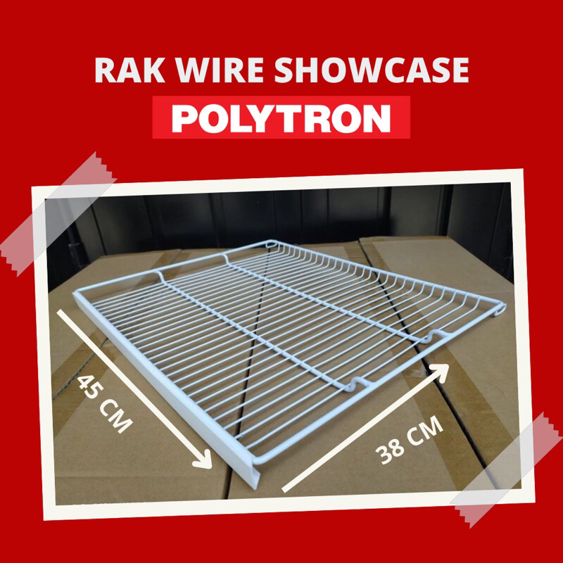 Rak Wire Showcase Kulkas Polytron Original Baru - Rak Wire Kulkas Polytron - Rak Showcase Polytron