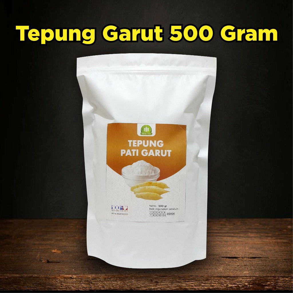 

Tepung Garut Pati Irut Angkrik Obat Asam Lambung Gluten Free 500gr