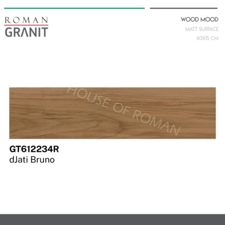 el baru Roman Granit dJati bruno 60x15 / Roman Granit dJati beige / lantai kayu / keramik kayu / keramik motif kayu / lantai kayu murah / lantai estetik / granit kayu QYM