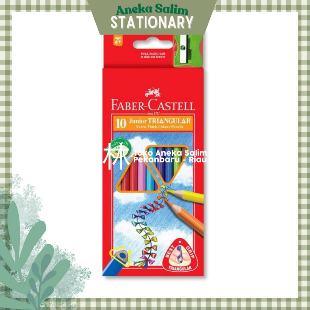 

Anekasalim - Pensil Warna Faber Castell Junior Triangular 10W 11653810