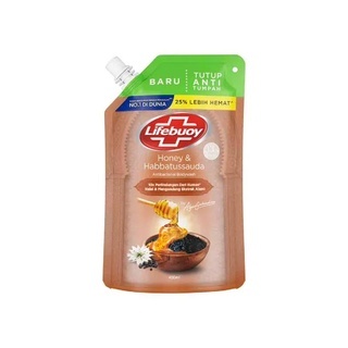 Sabun cair Lifebuoy honey & habbatusauda 400 ml