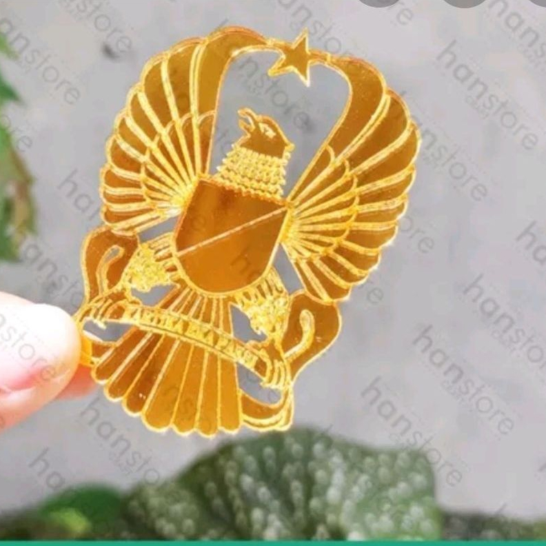 

Acrylic / Akrilik Logo Emas 2mm + Grafir (Diameter 5-6cm)