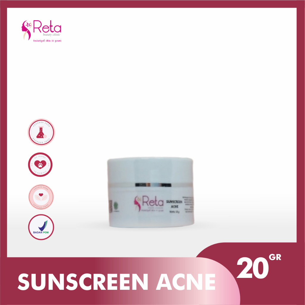 Sunscreen acne/uv protection/reta beauty clinic/sunscren beauty/sunscreen SPF45/sunblock/SAC