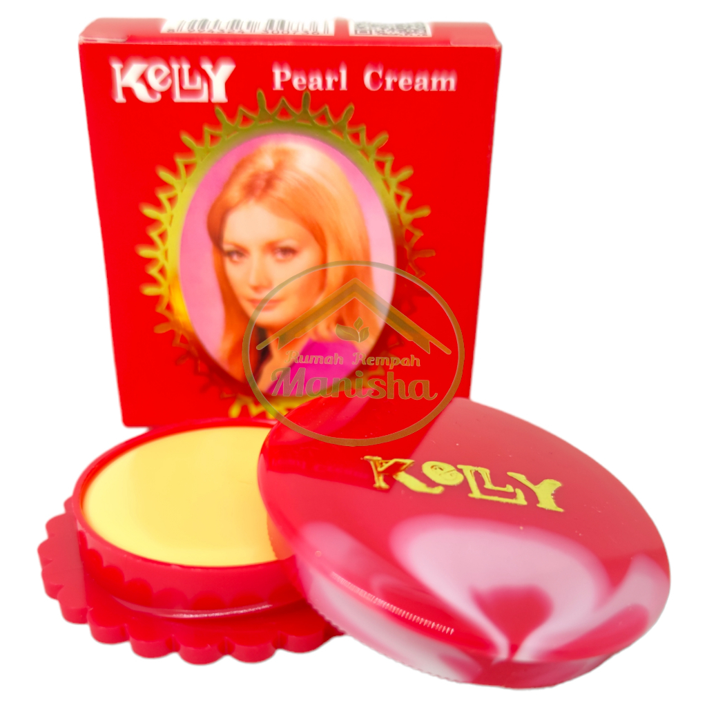 Kelly Pearl Cream BPOM ORI - Foundation Alas Bedak Tabir Surya Pencerah Wajah