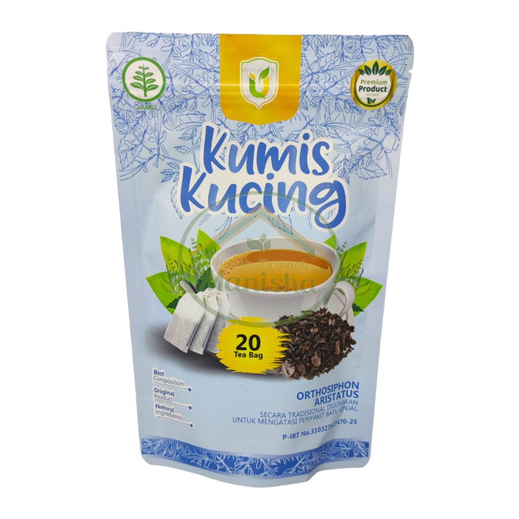 

Teh Celup Kumis Kucing Original Herbal isi 20 Tea Bag - Menjaga Kesehatan Ginjal