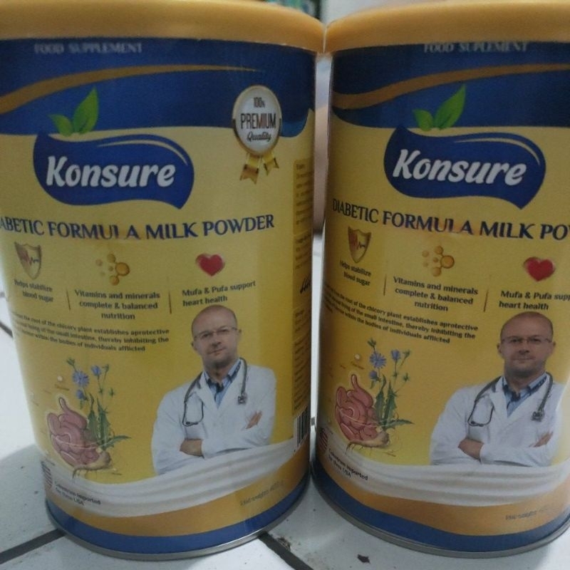 

konsure diabetic formula milk powder 450g