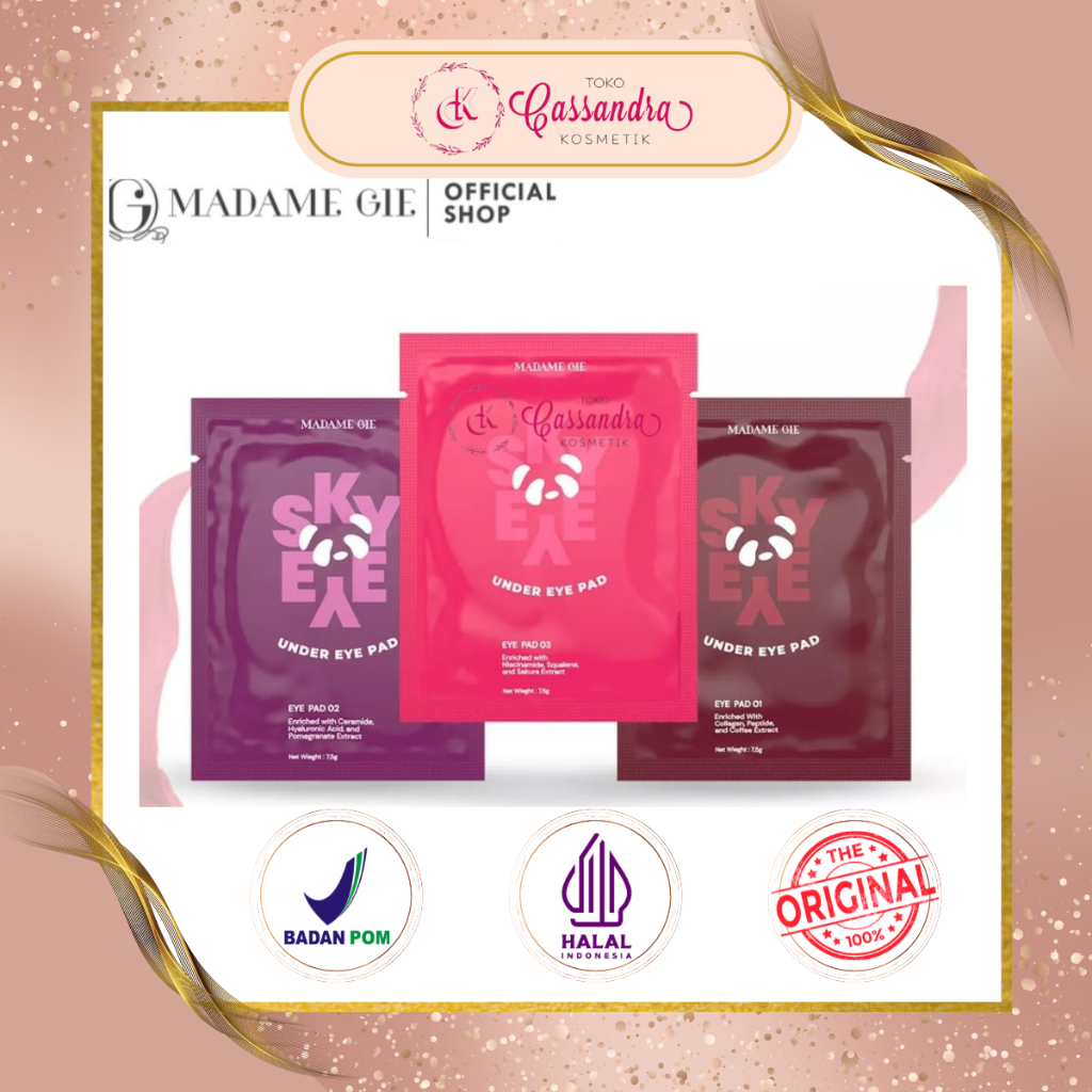 MADAME GIE SKY EYE UNDER EYE PAD | MASKER MATA