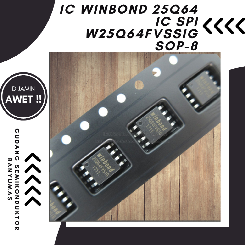 IC winbond 25Q64 eprom W25Q64FVSIG Sop8